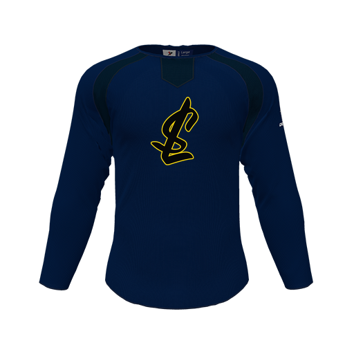 [CUS-DFW-PULL-FLC-CNK-LSL-NVY-YS-LOGO1] Pullover (Youth S, Navy, Logo 1)