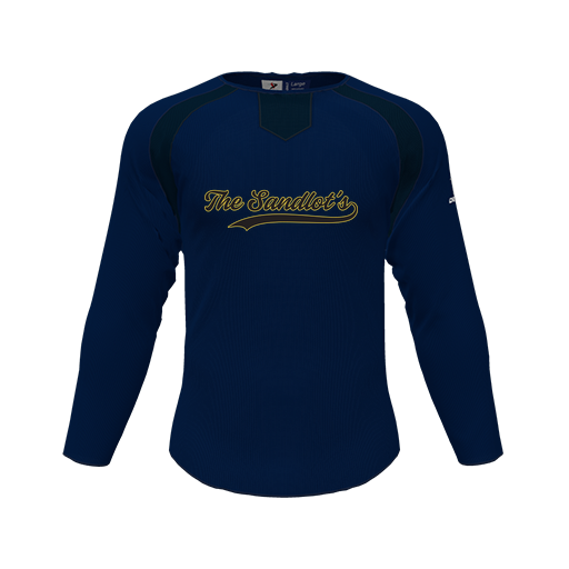 [CUS-DFW-PULL-FLC-CNK-LSL-NVY-YS-LOGO2] Pullover (Youth S, Navy, Logo 2)