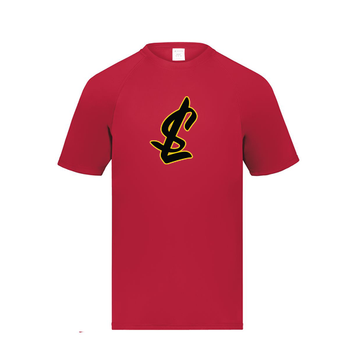 [2791.083.S-LOGO1] Youth Smooth Sport T-Shirt (Youth S, Red, Logo 1)