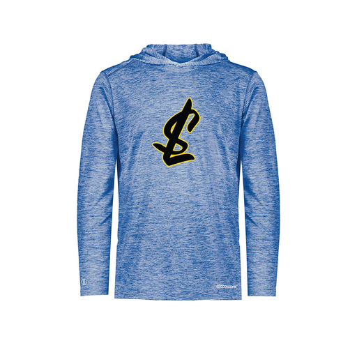 [FOLHCGRY-AS-LOGO1] Decker Men's Charge Hoodie (Adult S, Royal, Logo 1)