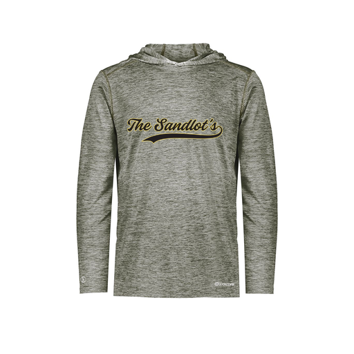 [FOLHCGGY-AS-LOGO2] Decker Men's Charge Hoodie (Adult S, Gray, Logo 2)