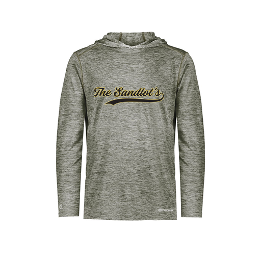 [FOLHCGGY-YS-LOGO2] Decker Youth Charge Hoodie (Youth S, Gray, Logo 2)