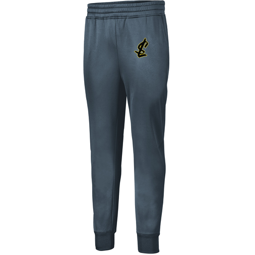 [5566.059.XS-LOGO1] Men's PERFORMANCE FLEECE JOGGER (Adult XS, Gray, Logo 1)